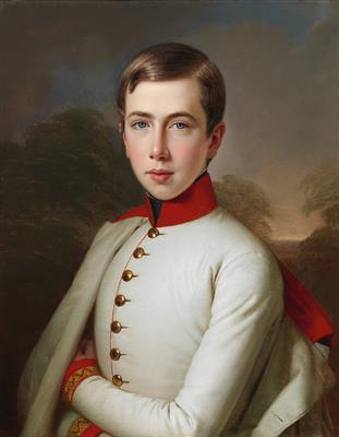 Portrait of Archduke Karl Ludwig of Austria (1833–1896), at the age of 15 by 
																			Anton Einsle